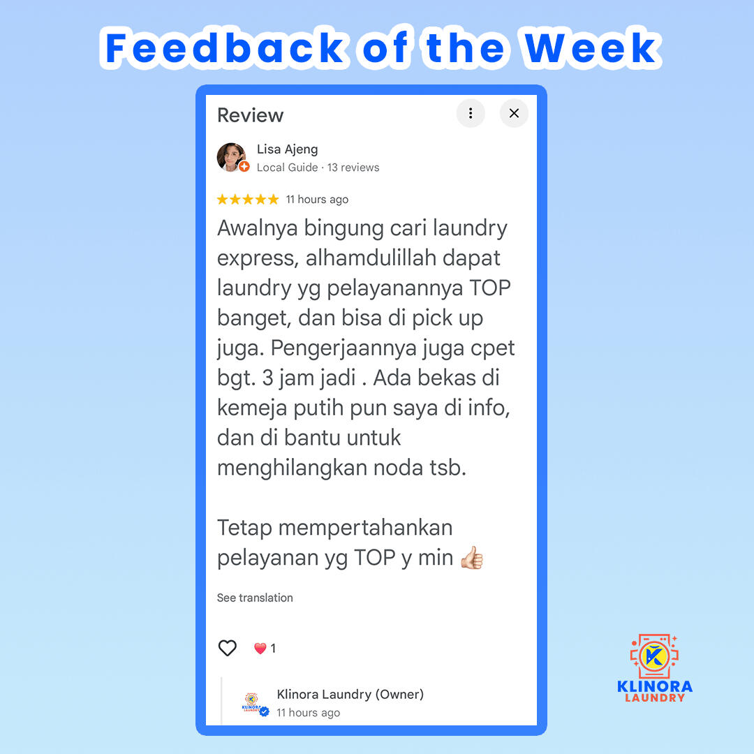 Why Us Klinora Laundry Medan Laundry Terdekat Laundry Kiloan Laundry Express